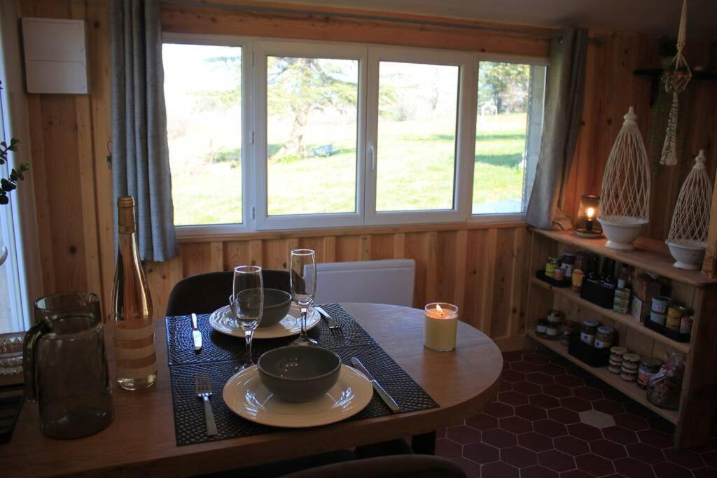 Gite Charme Et Campagne Montazeau ภายนอก รูปภาพ