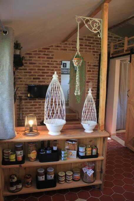 Gite Charme Et Campagne Montazeau ภายนอก รูปภาพ
